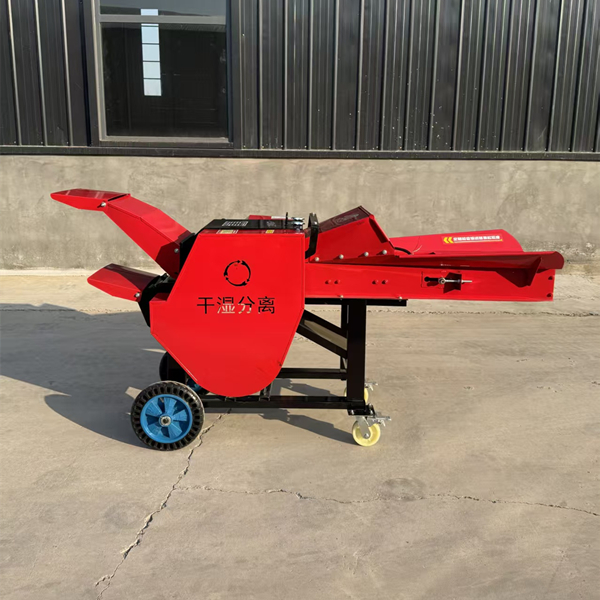 9ZR-5.8型双出口铡草揉丝机（三压草辊款）